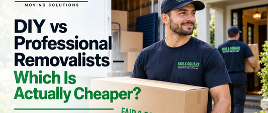 DIY move versus professional removalists cost comparison
