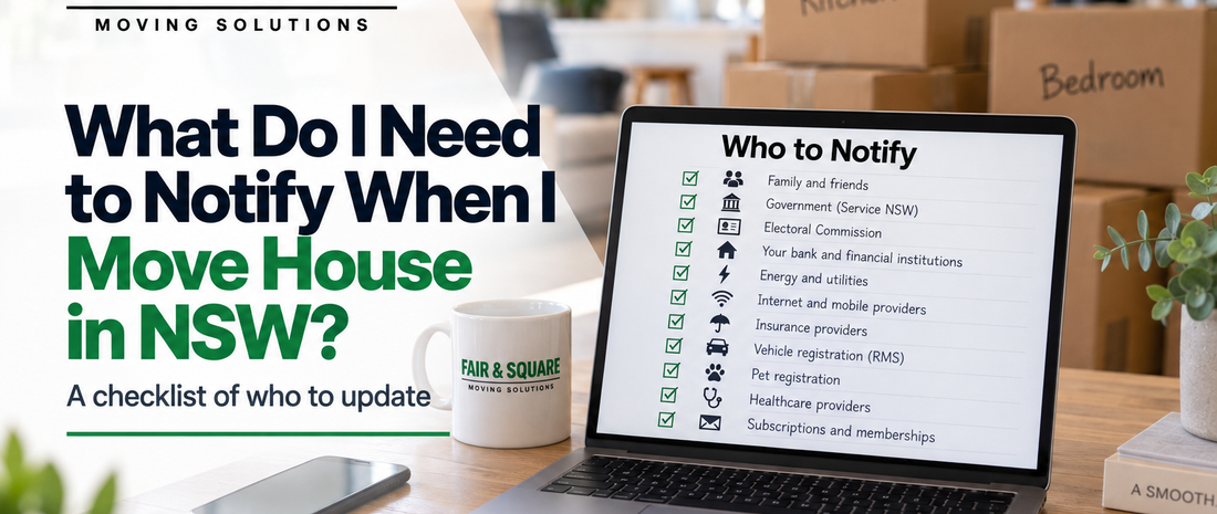 Who to notify when moving house in NSW