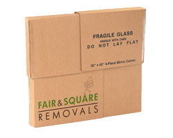 Picture and mirror moving box