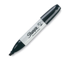 Marker pen for labelling moving boxes