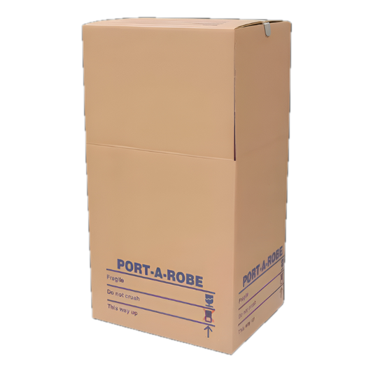 Port-a-Robe wardrobe box with bar - product photo