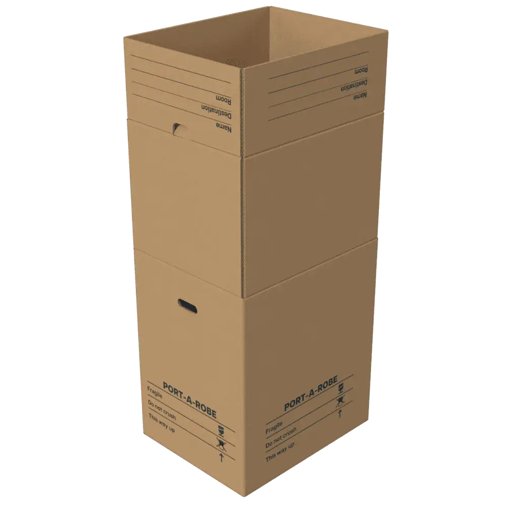 Port-a-Robe wardrobe box with bar - photo 4