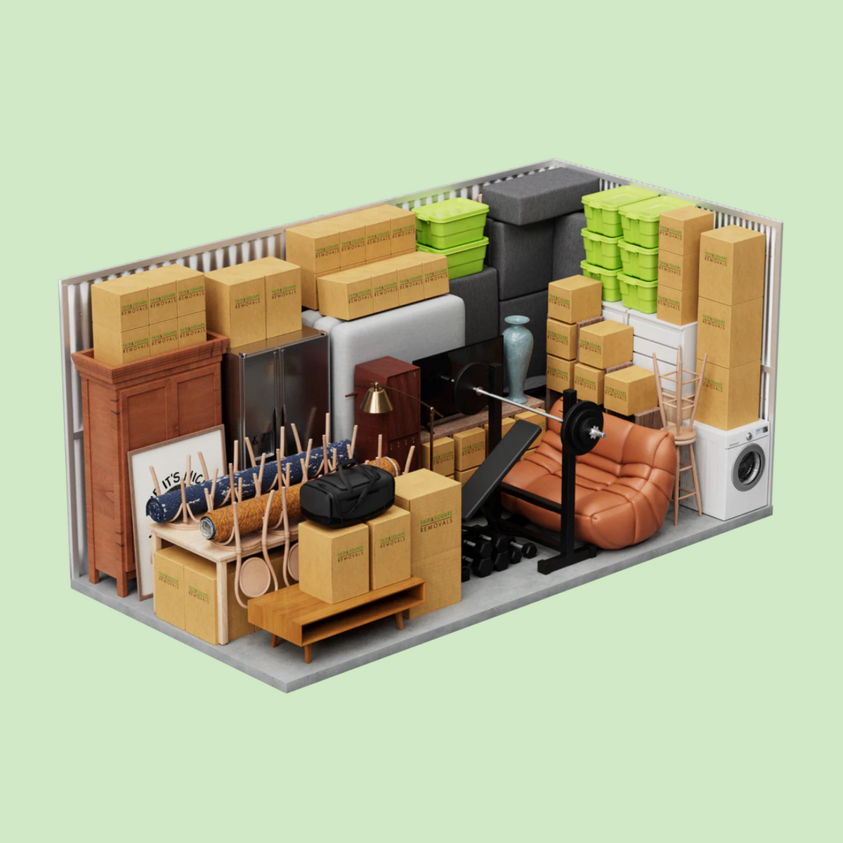 X Large storage unit